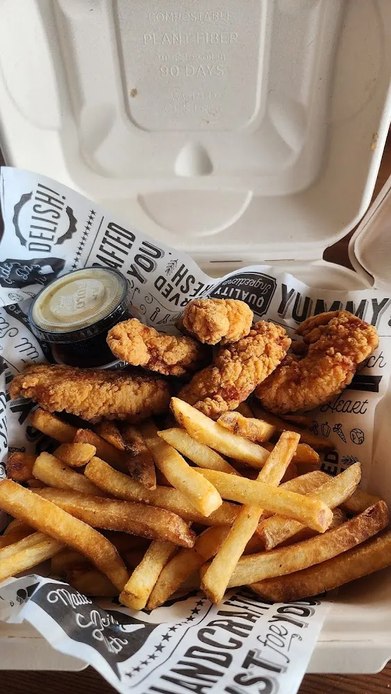 Chicken Strips and Fries